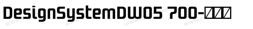 DesignSystemDW05 700字体转换